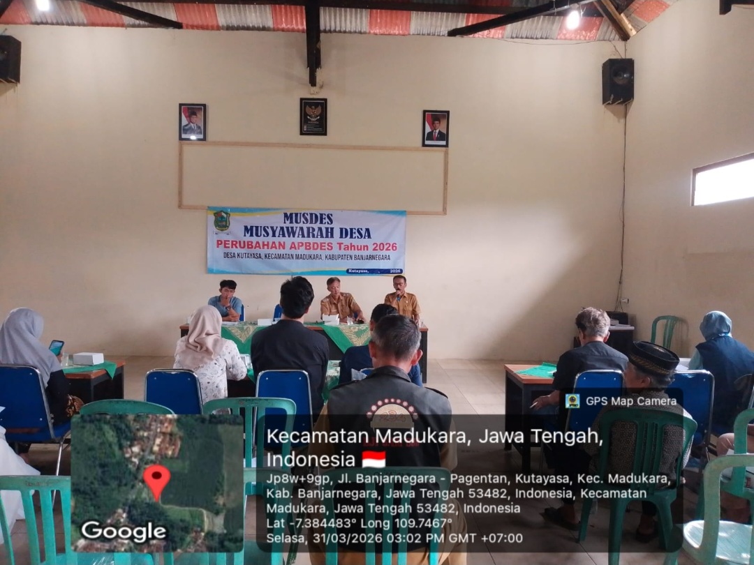 Musdes APBDes Perubahan Kesatu Tahun Anggaran 2026
