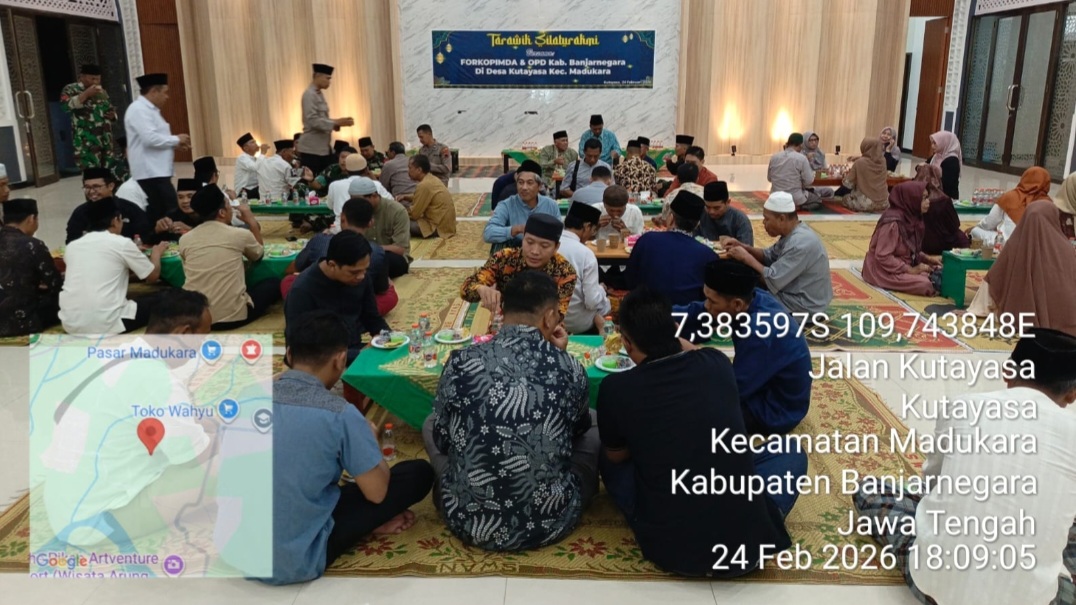 Tarawih Silaturahmi Bersama Forkompinda dan OPD Kabupaten Banjarnegara